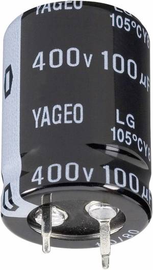 Yageo Power Supplies Elko Condensateur 4700µf 100 V 85 ° rm10mm 35x40mm composant logiciel enfichable 1x